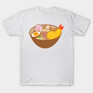 Cute Ramen Sloth T-Shirt